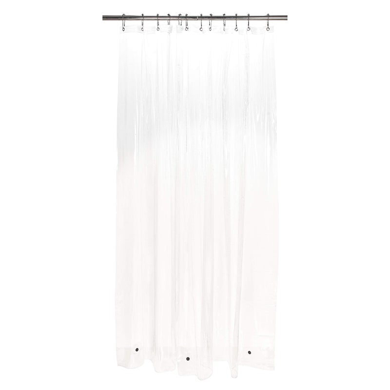 Bath Bliss Premium Shower Curtain Liner in Clear - Image 1